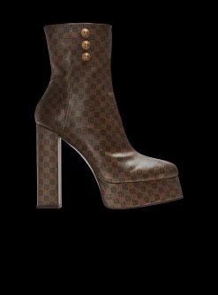 Brune Mini Monogram Boots-Balmain Outlet