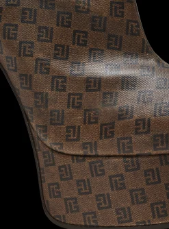 Brune Mini Monogram Boots-Balmain Outlet