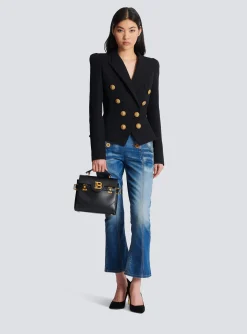 8-button Cinched-waist Jacket-Balmain Hot