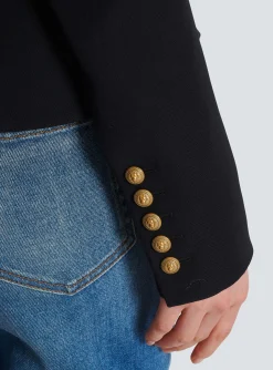 8-button Cinched-waist Jacket-Balmain Hot