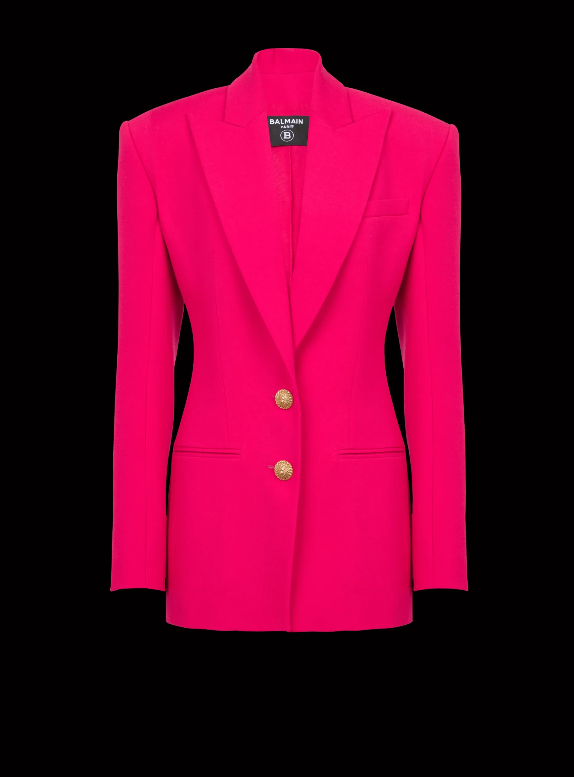 2-button Cinched-waist Jacket-Balmain Sale
