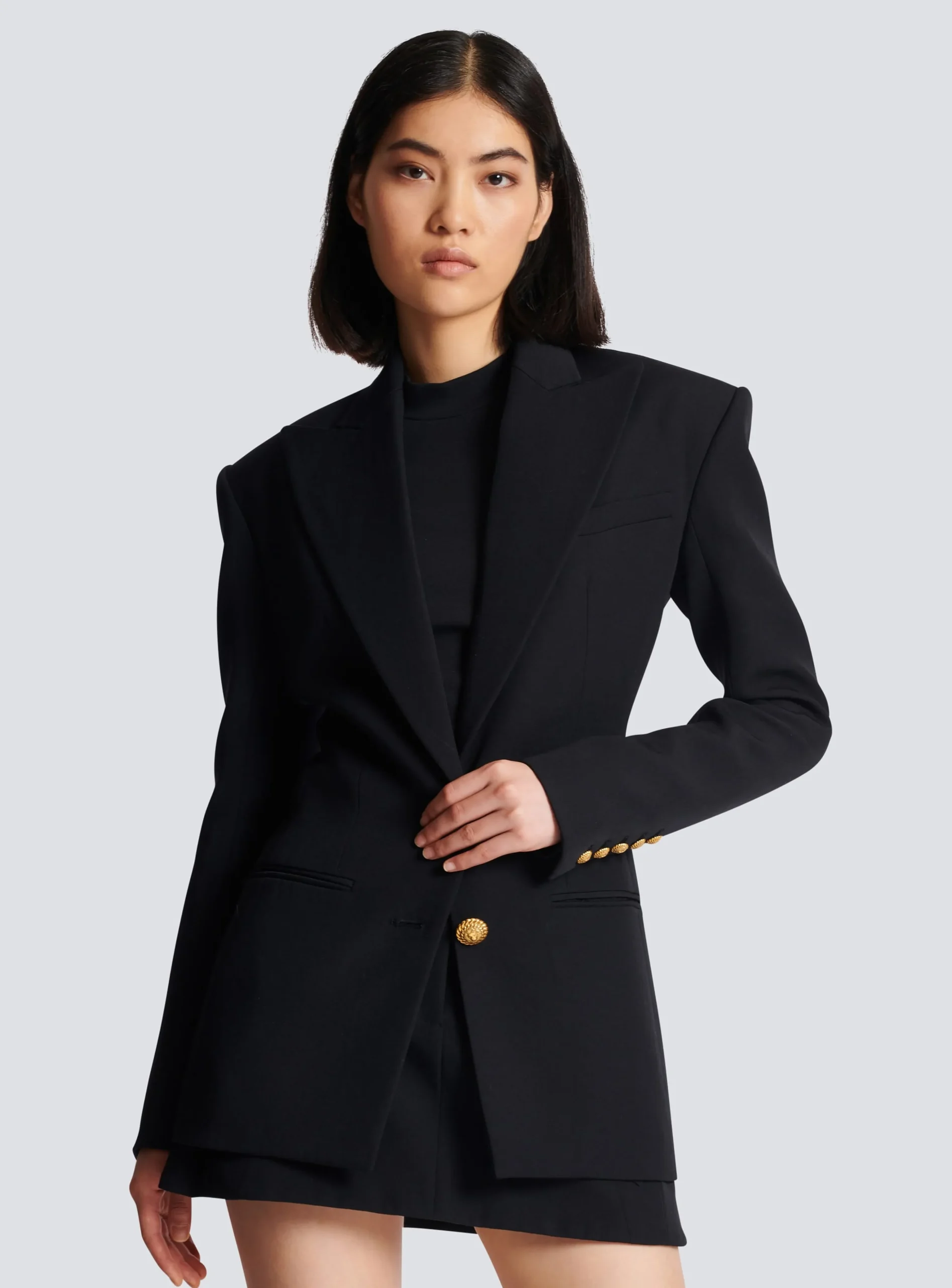 2-button Cinched-waist Jacket-Balmain Outlet