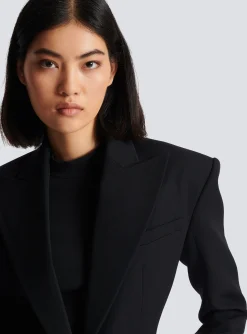 2-button Cinched-waist Jacket-Balmain Outlet