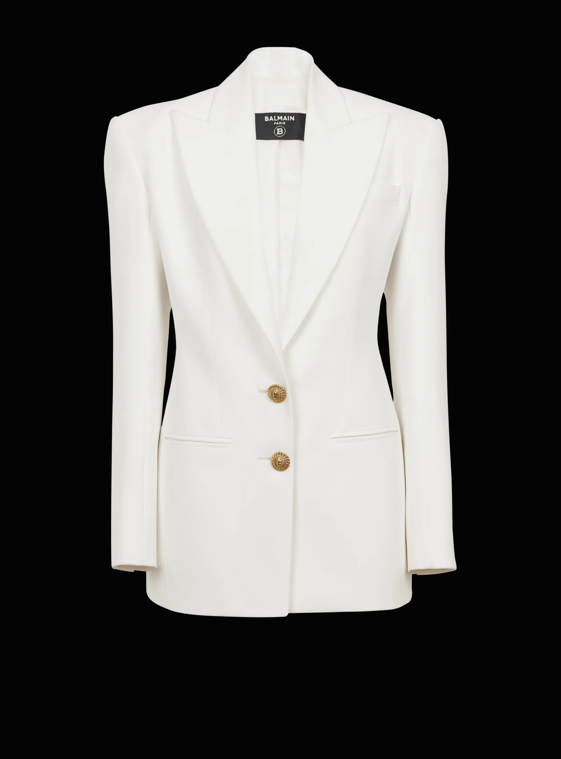 2-button Crepe Jacket-Balmain Store