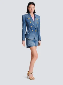 8-button Denim Jacket-Balmain New