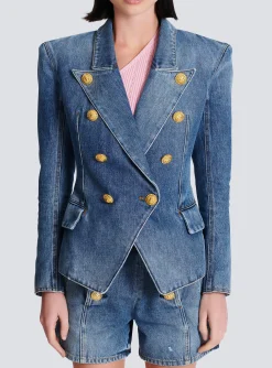 8-button Denim Jacket-Balmain New