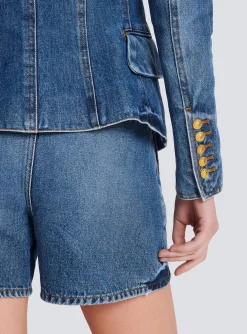 8-button Denim Jacket-Balmain New