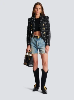 3-button Fine Knit Top-Balmain Online
