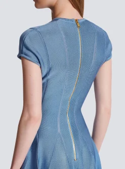 6-button Knit Dress-Balmain Clearance