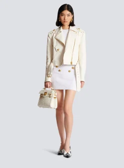 6-button Knit Skirt-Balmain Fashion