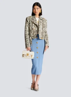 5-button Knit Skirt-Balmain Best Sale