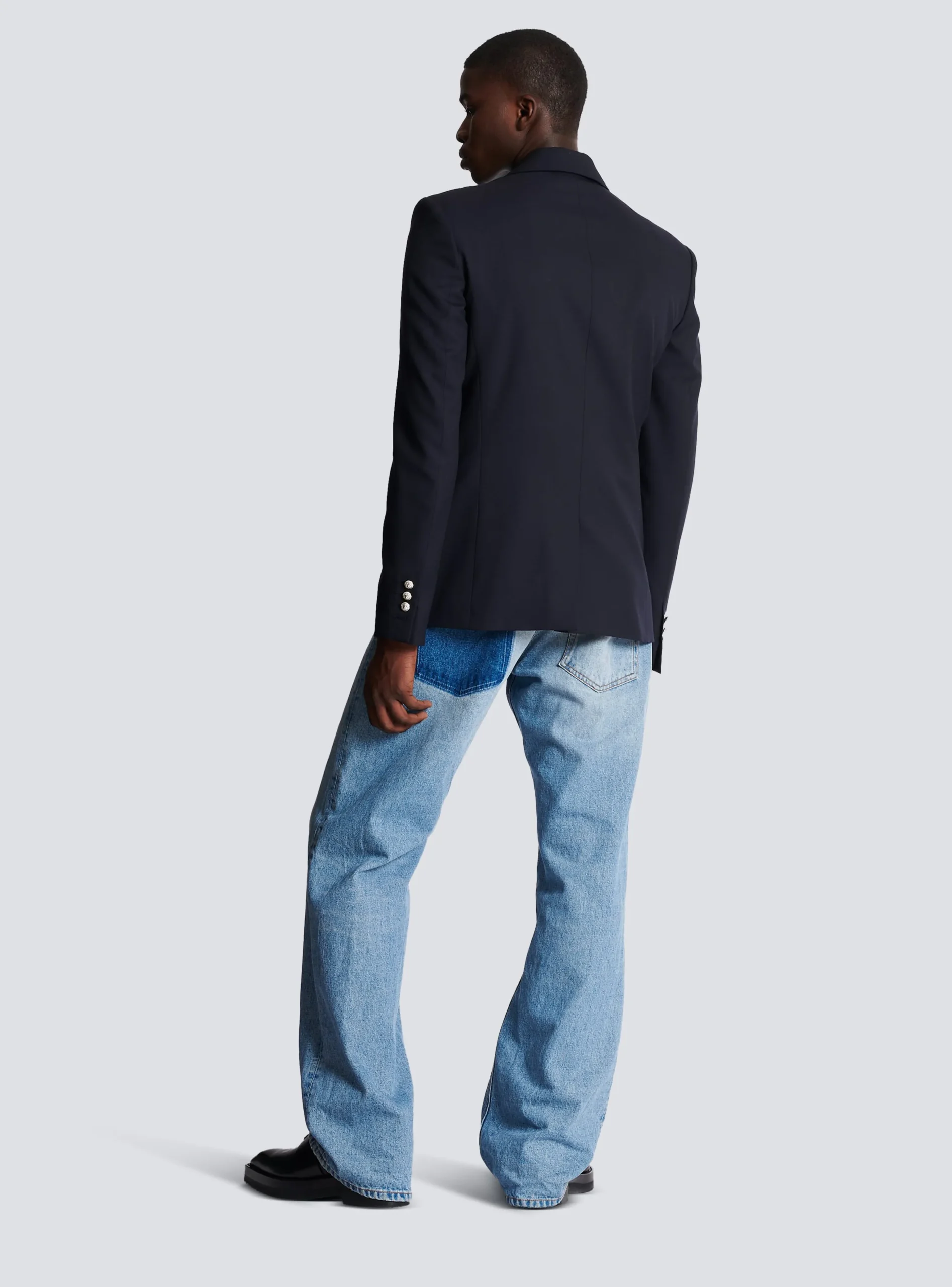 2-button Wool Jacket-Balmain Store