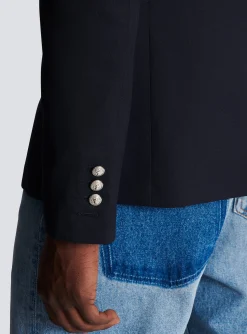 2-button Wool Jacket-Balmain Store