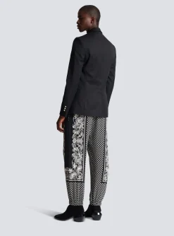 2-button Wool Jacket-Balmain Cheap