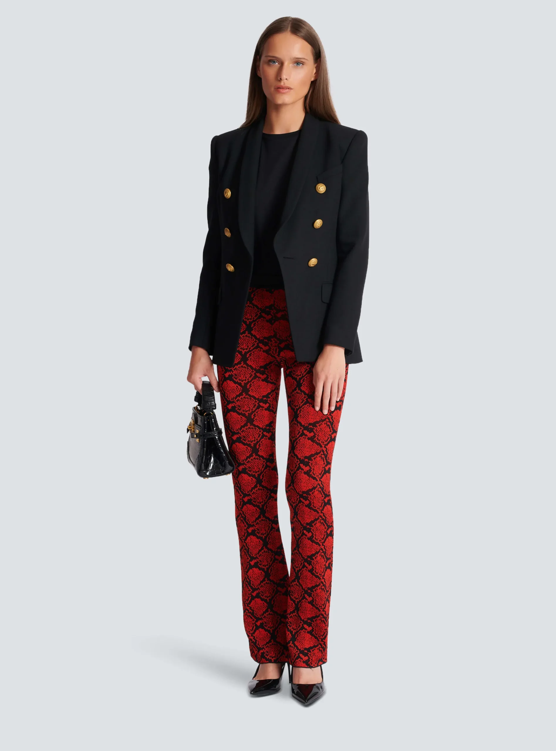 6-button Wool Jacket-Balmain Online