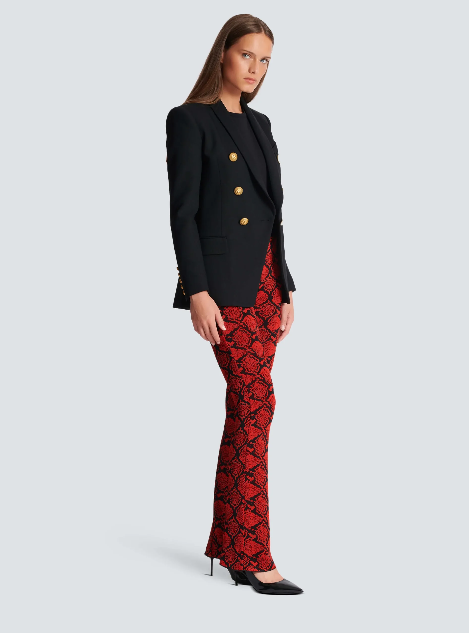 6-button Wool Jacket-Balmain Online