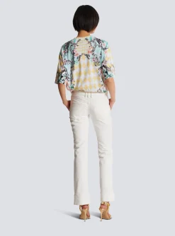 Buttoned Denim Jeans-Balmain Clearance
