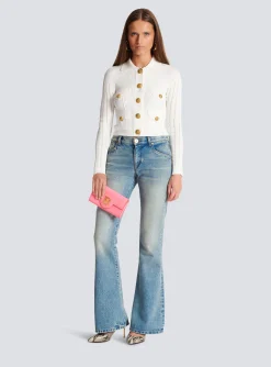 Buttoned Knit Cardigan-Balmain Online