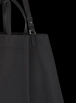 By Olivier Rubber-effect Leather Tote Bag-Balmain Clearance