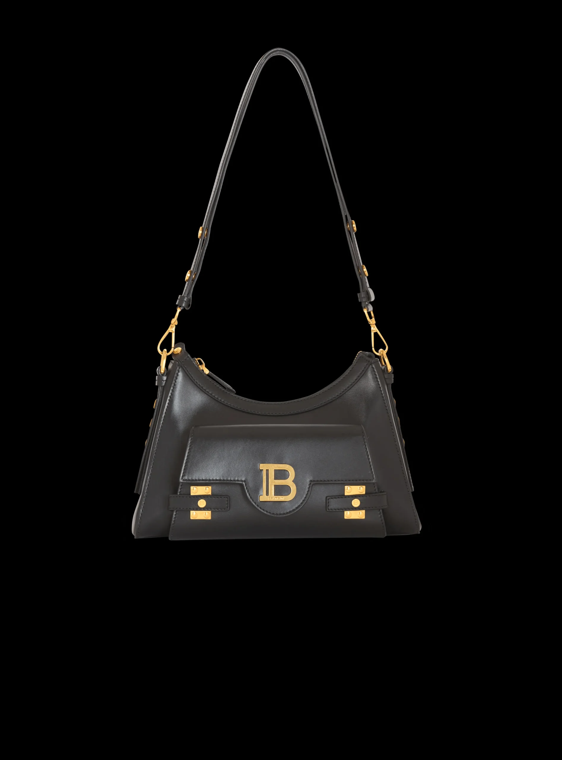 Calfskin B-Buzz Hobo Bag-Balmain Cheap