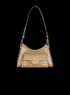 Calfskin B-Buzz Hobo Bag-Balmain Shop