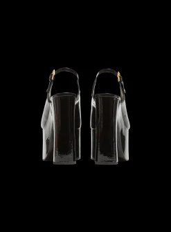 Cam Sandals In Patent Leather-Balmain Cheap
