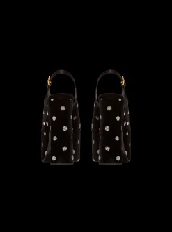 Cam Sandals In Velvet With Polka Dots-Balmain New