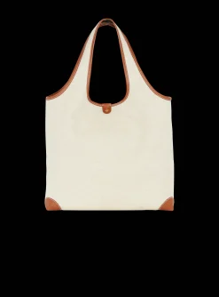 Canvas And Leather B-army Grocery Bag-Balmain Hot