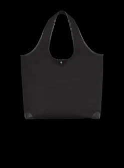 Canvas And Leather Grocery Bag-Balmain Clearance
