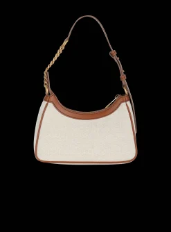 Canvas B-Army Handbag With Leather Panels-Balmain Store
