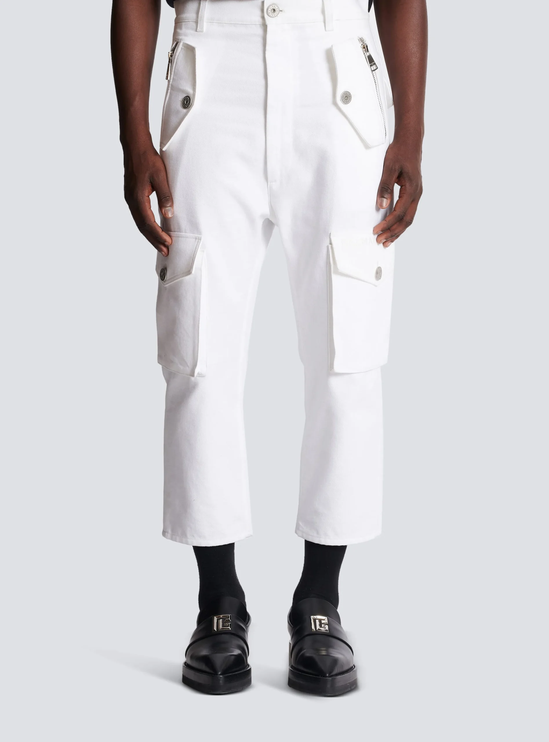 Cargo Trousers-Balmain Flash Sale