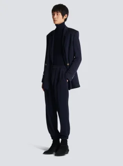 Casual Mini Monogram Trousers-Balmain Cheap