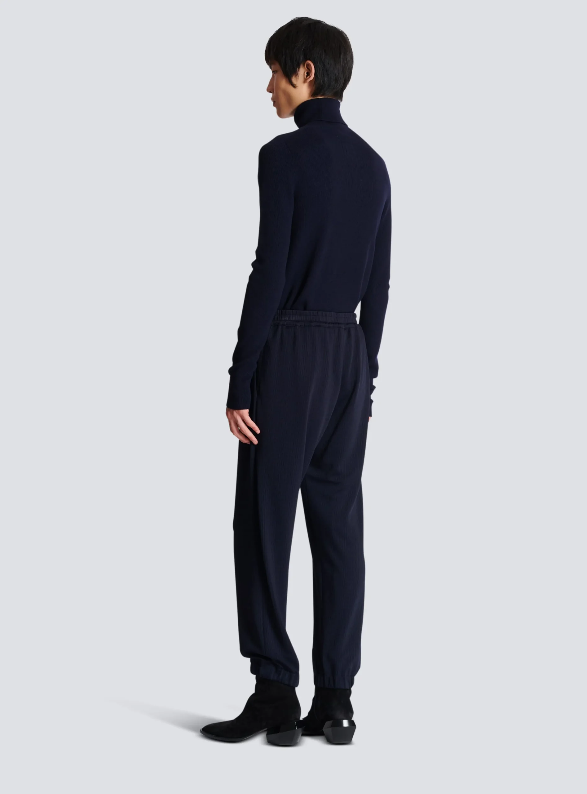 Casual Mini Monogram Trousers-Balmain Cheap
