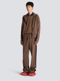 Casual Mini Monogrammed Trousers-Balmain Fashion