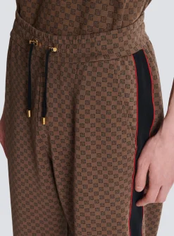 Casual Mini Monogrammed Trousers-Balmain Fashion