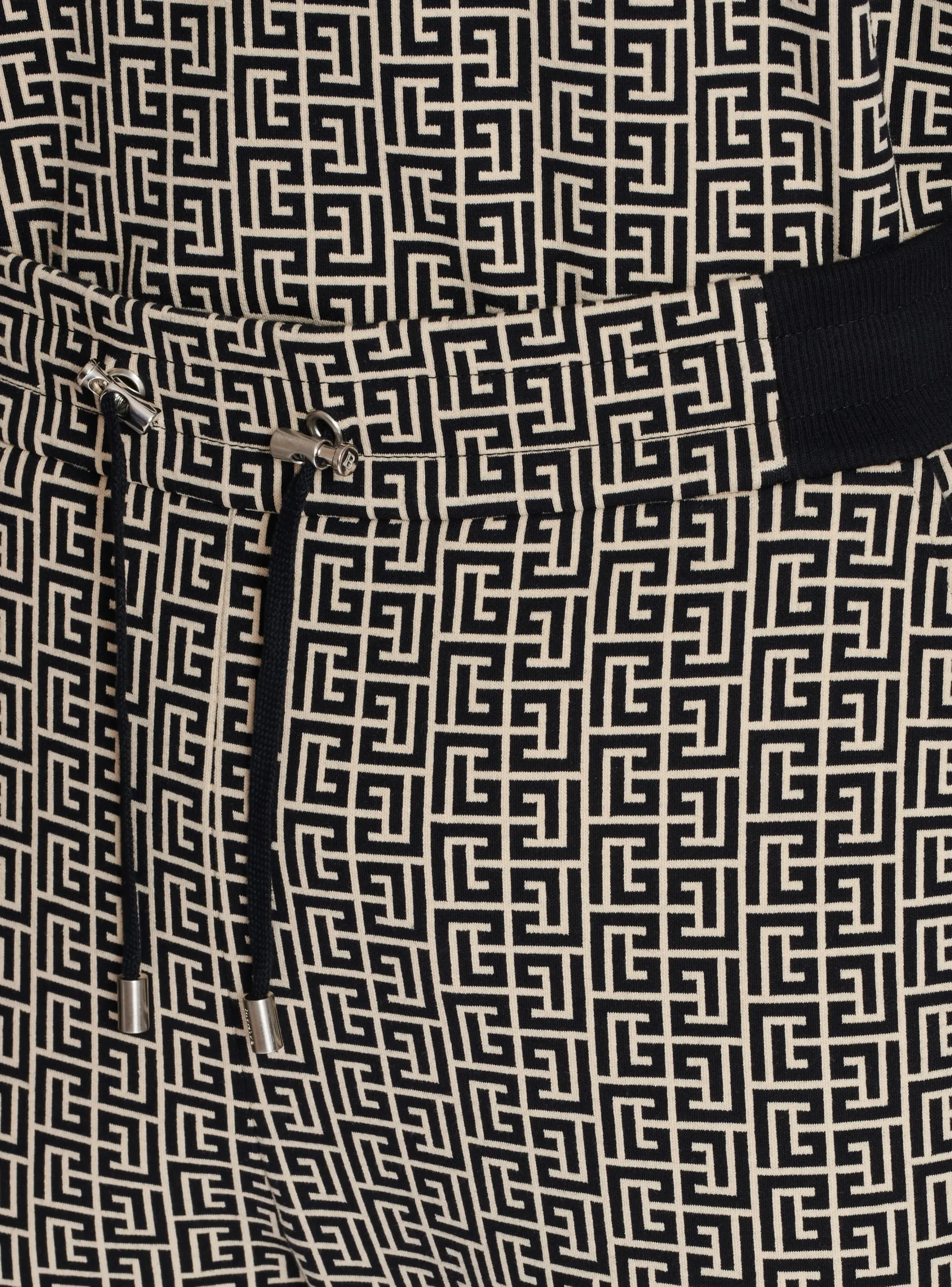 Casual Monogram Jacquard Trousers-Balmain Cheap