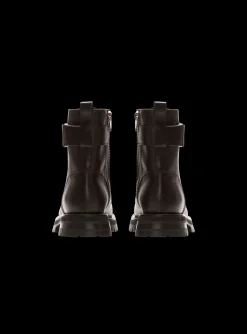 Charlie Leather Ranger Boots-Balmain Cheap