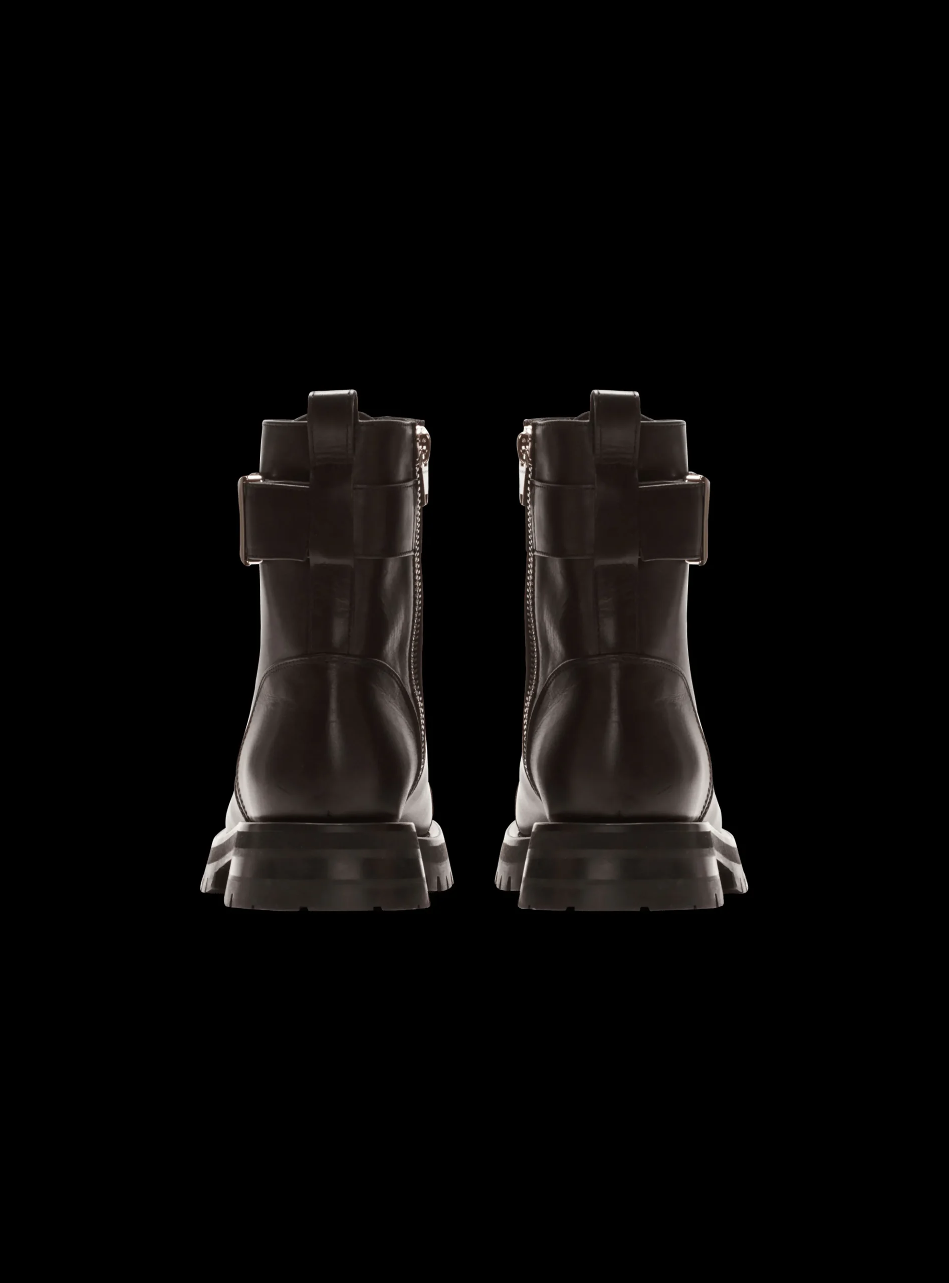 Charlie Leather Ranger Boots-Balmain Cheap