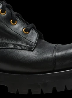 Charlie Leather Ranger Boots-Balmain Cheap