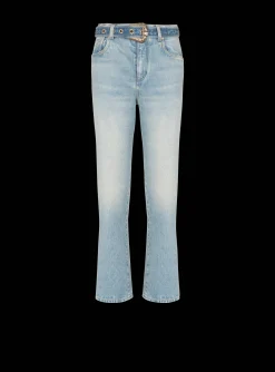 Classic Belted Jeans-Balmain Best Sale