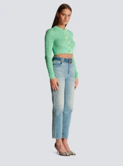 Classic Belted Jeans-Balmain Best Sale