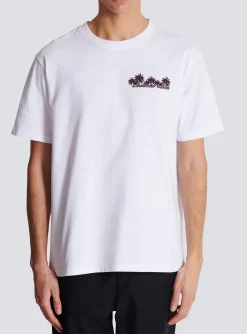 Club Signature Printed T-shirt-Balmain Online