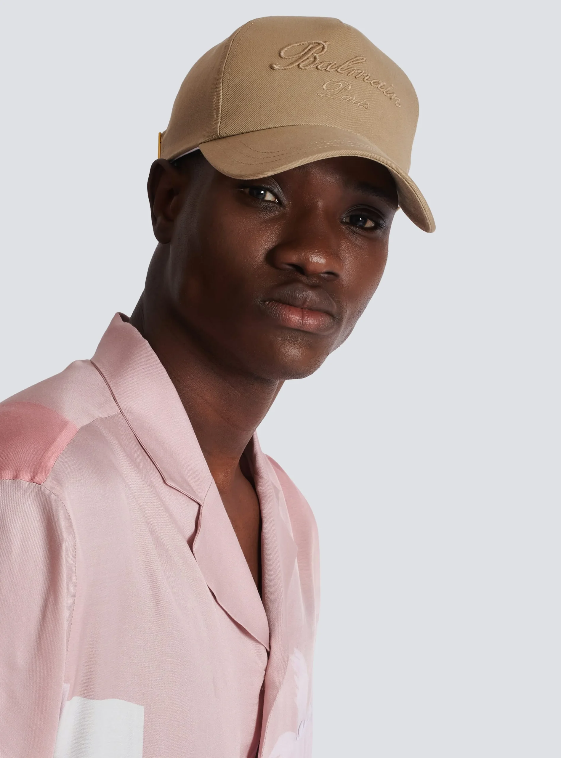 Cotton Cap With Signature Embroidery-Balmain Best