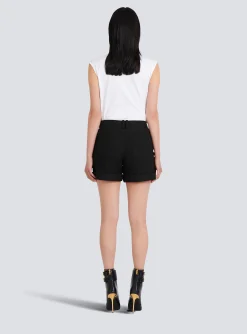Cotton Low-rise Shorts-Balmain Cheap