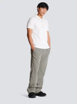 Cotton Piqu&eacute; Polo-Balmain Best Sale