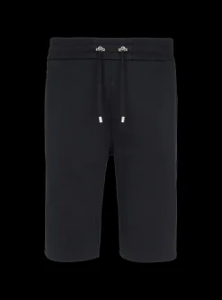 Cotton Shorts With Flocked Paris Logo-Balmain Best Sale