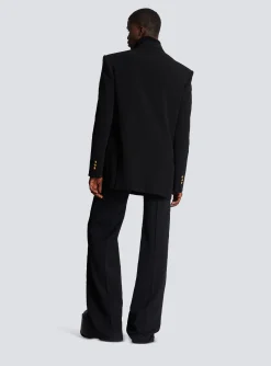 Crepe Jacket With Double-breasted Button Fastening-Balmain Best
