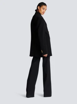 Crepe Jacket With Double-breasted Button Fastening-Balmain Best