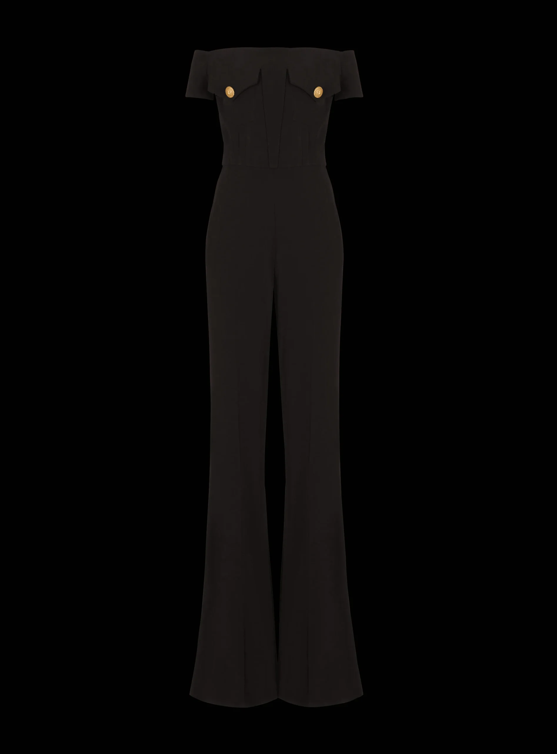 Crepe Jumpsuit-Balmain Clearance