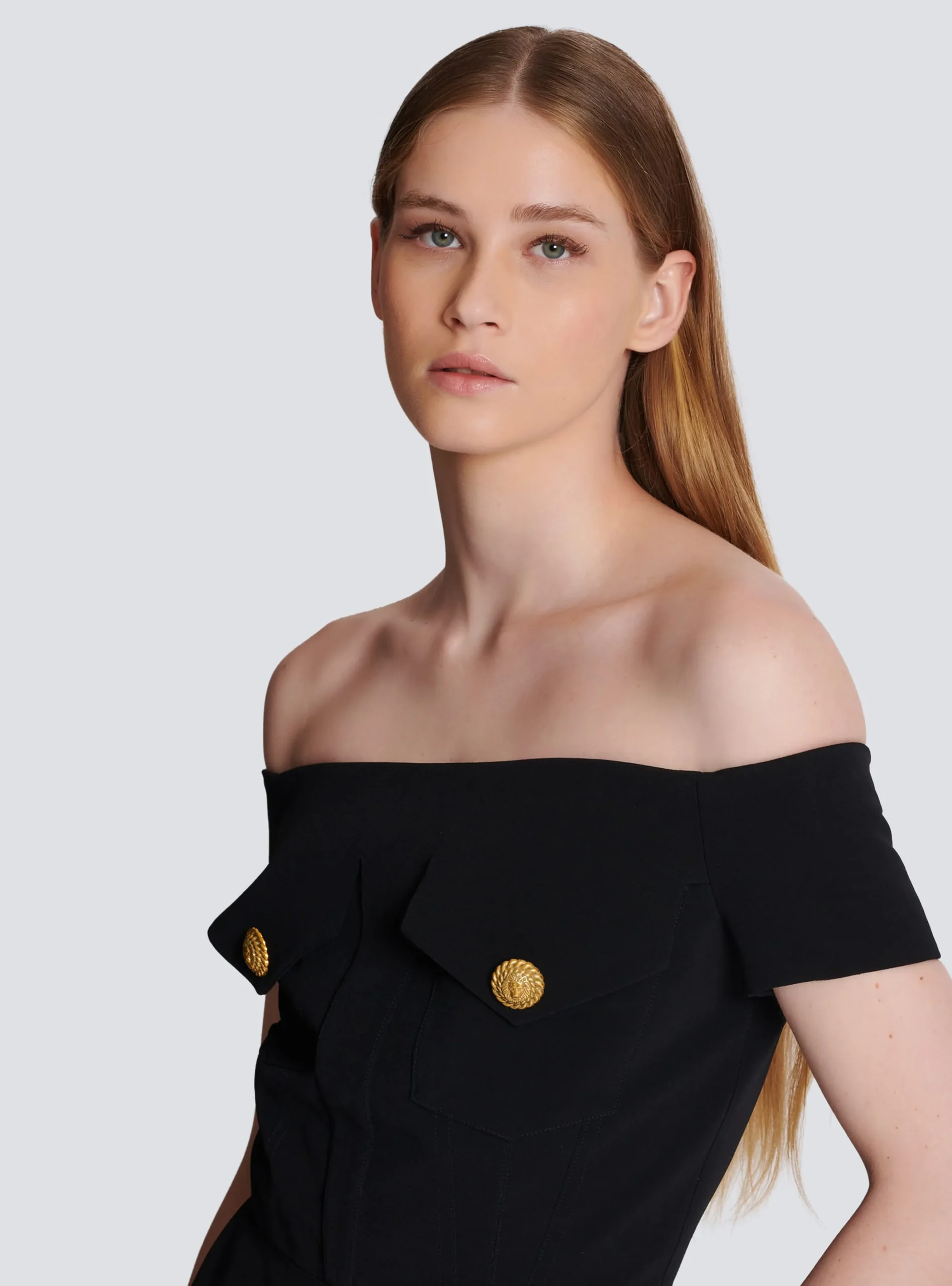 Crepe Jumpsuit-Balmain Clearance